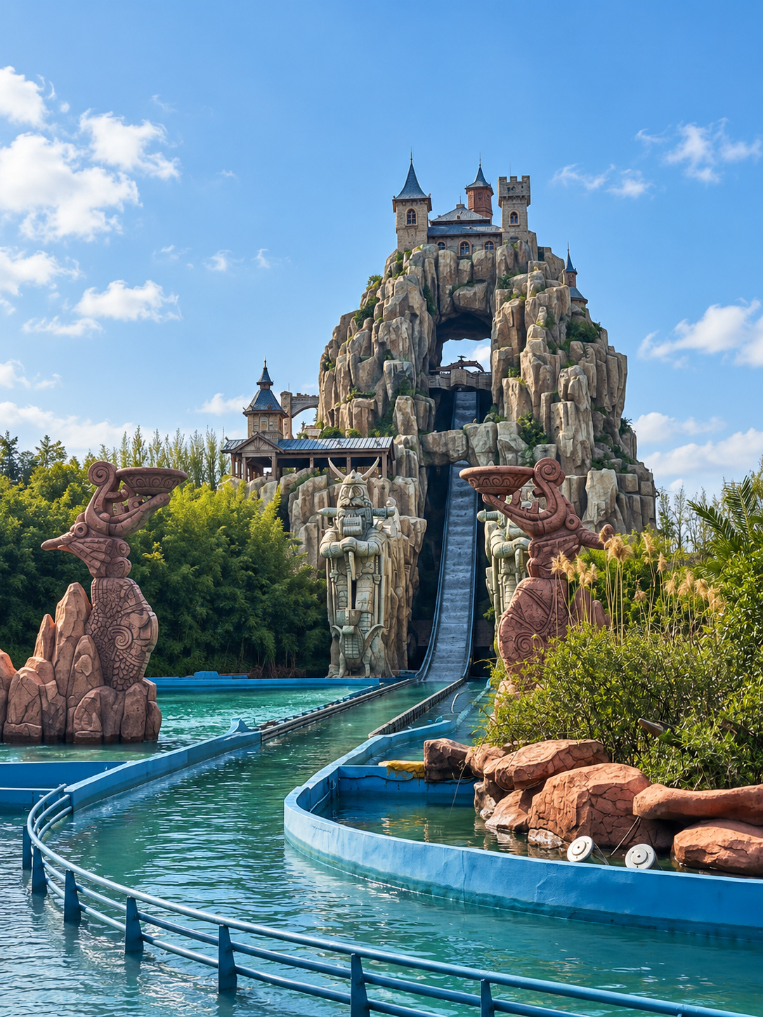 Mountain Water Ride Environment — cover